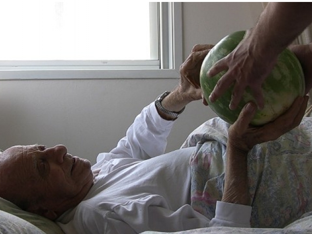 Dor Guez, Watermelons Under The Bed, 2010, 8:00 min, video. Image: courtesy of the artist